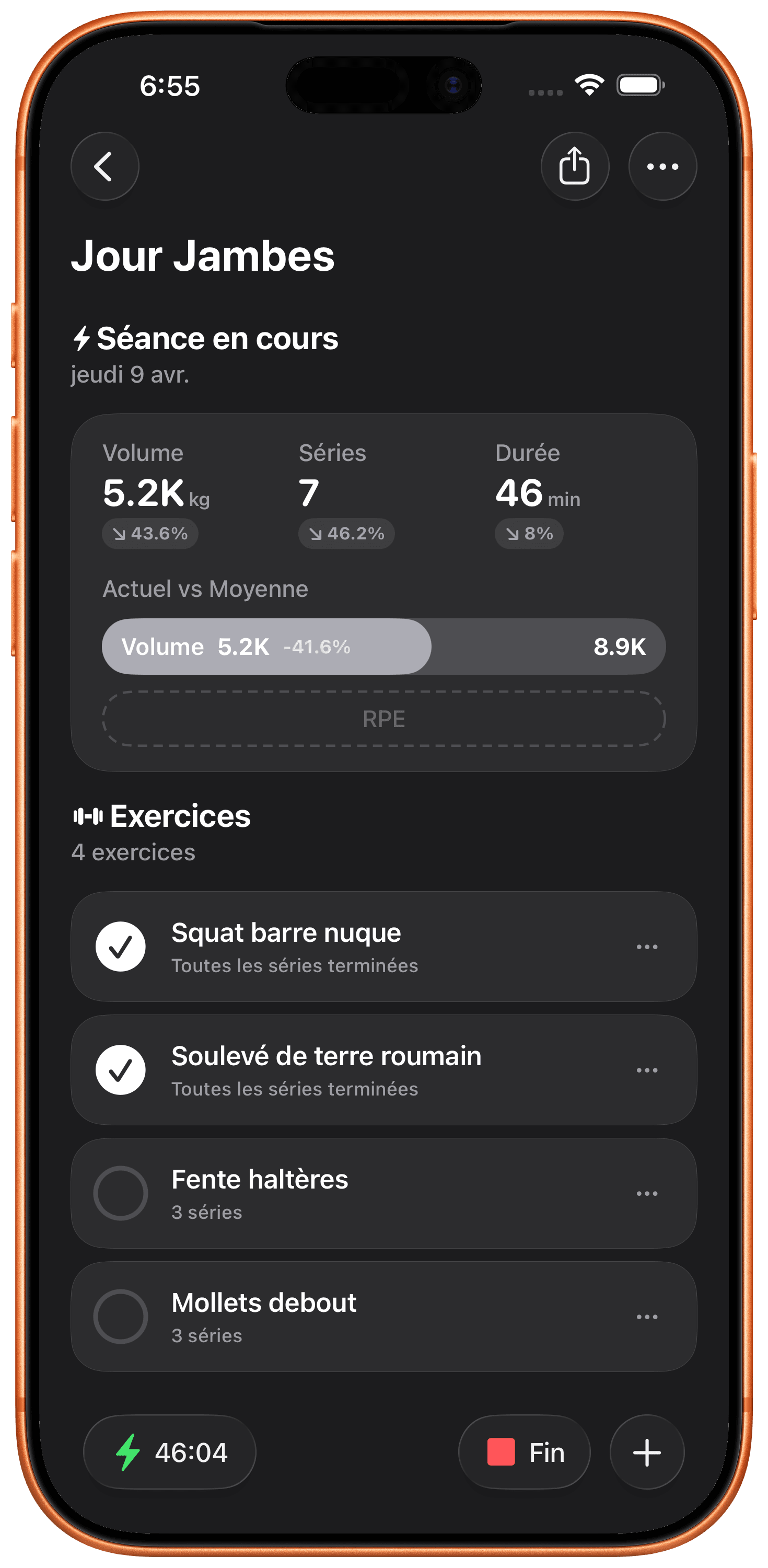 Suivez Votre Séance en Temps Réel.