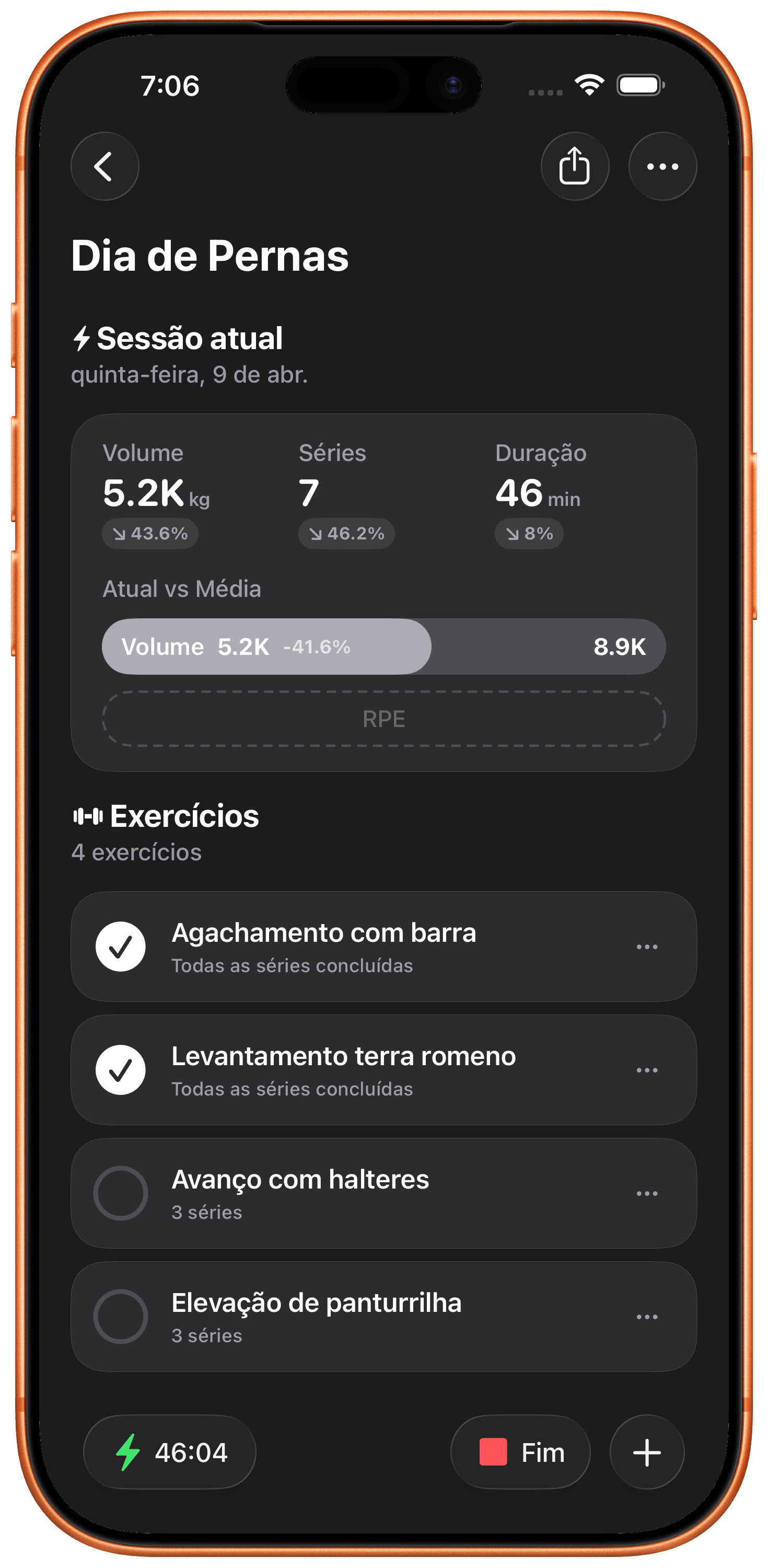 Acompanhe Sua Sessão em Tempo Real.