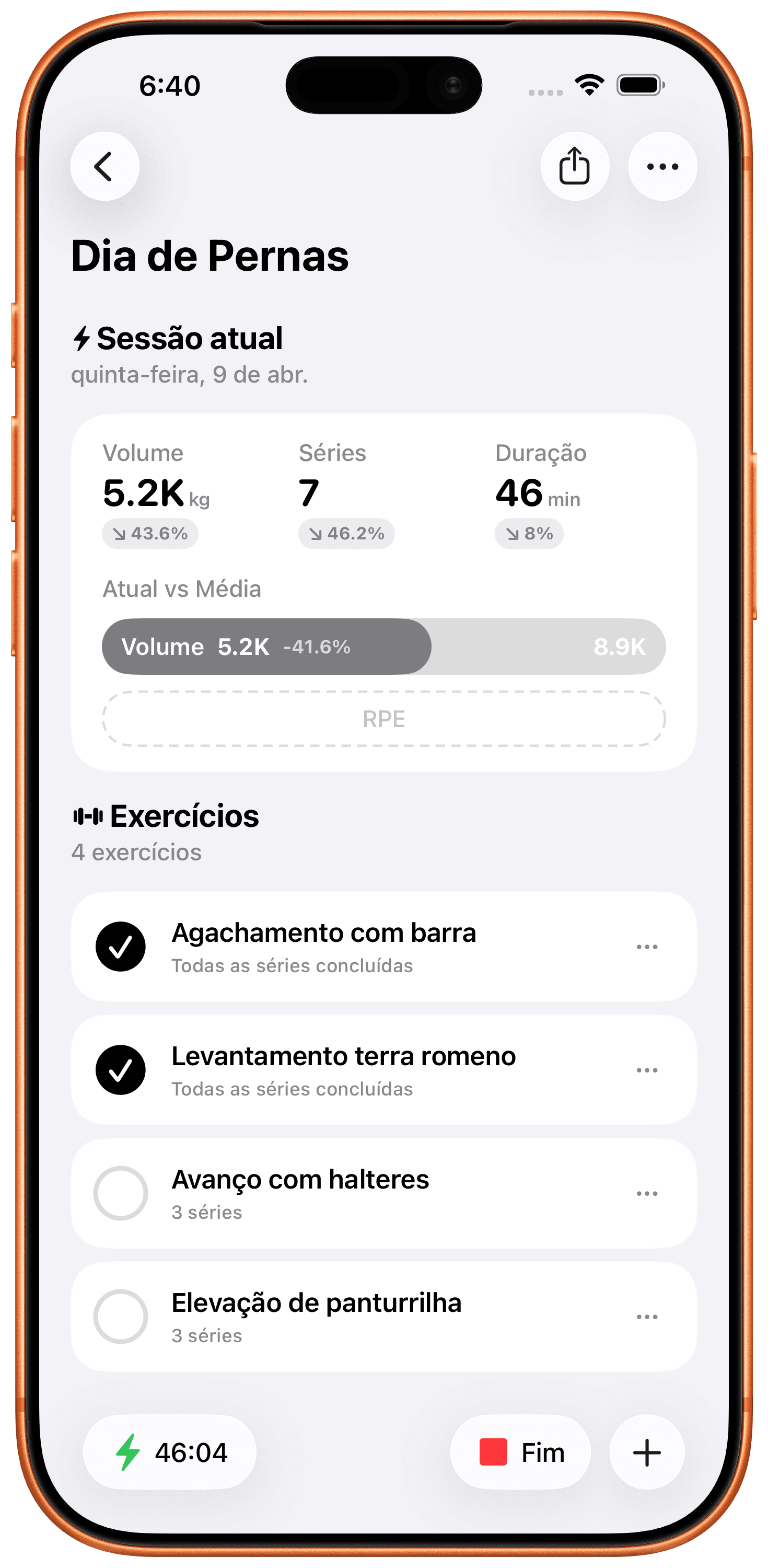 Acompanhe Sua Sessão em Tempo Real.