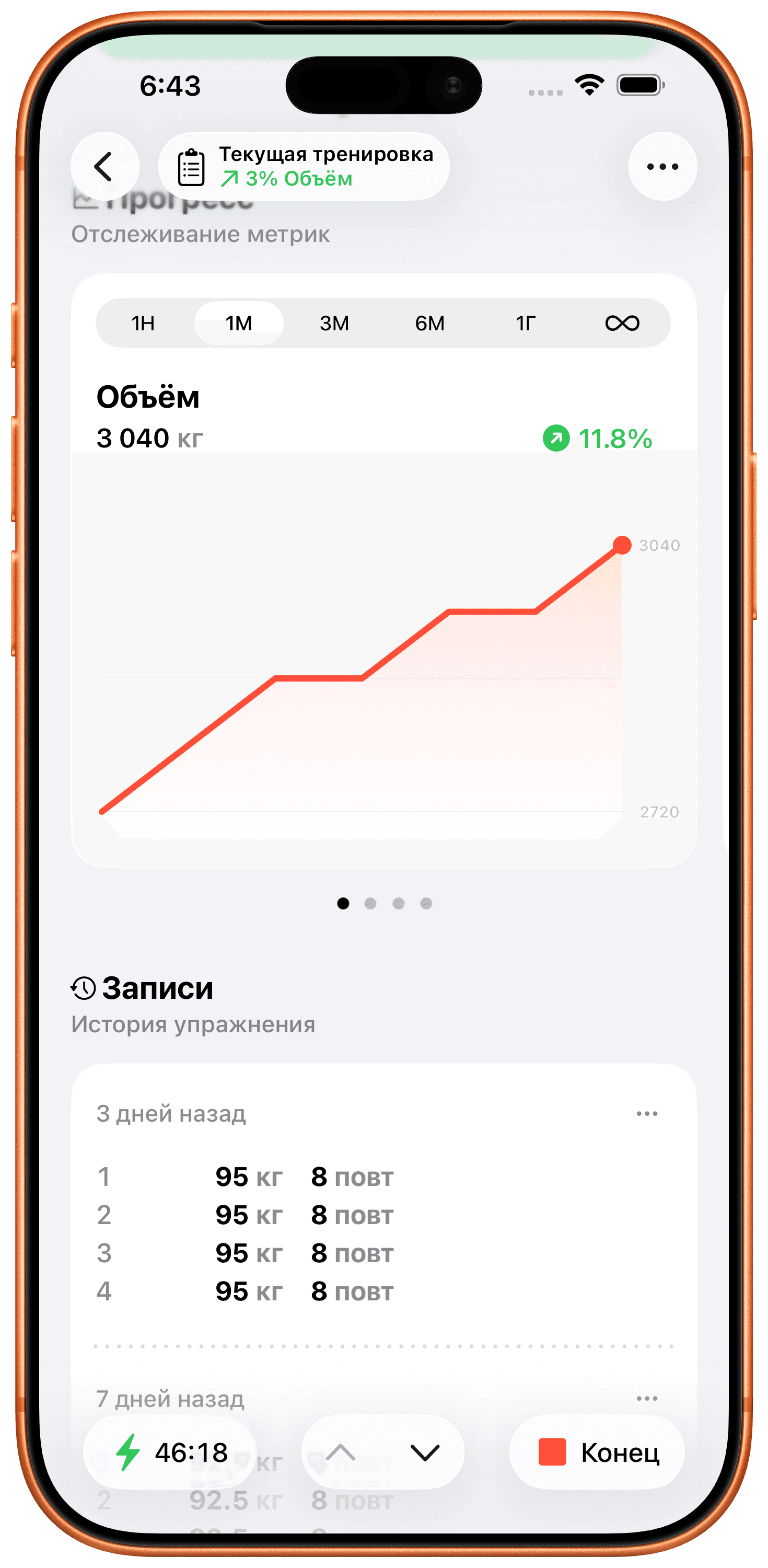 Автоматическое Отслеживание Прогресса.